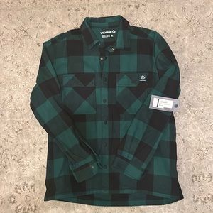 XL men’s Wolverine forge flannel jacket NWT